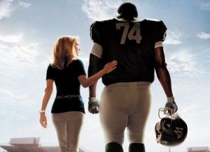 Sandra Bullock and Quinton Aaron in The Blind Side