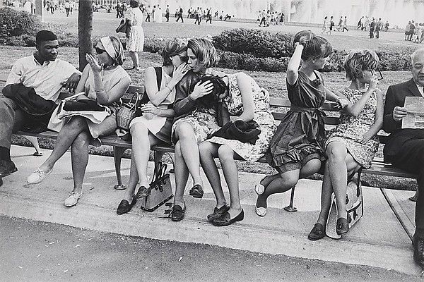 Garry Winogrand (American, 1928–1984) New York World's Fair, 1964 Gelatin silver print;  The Metropolitan Museum of Art, New York,  (GW.SFMOMA.001) http://www.metmuseum.org/Collections/search-the-collections/645660