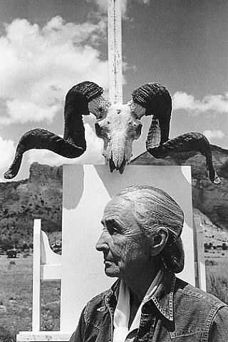 Arnold Newman, Georgia O’Keeffe, Ghost Ranch, New Mexico