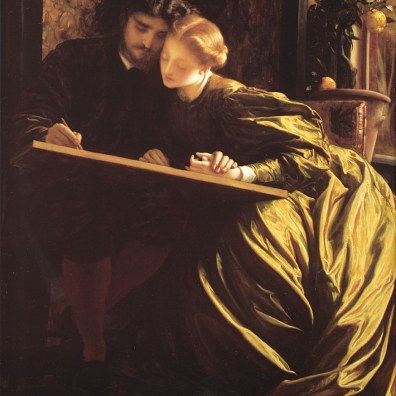 Frederic Leighton, The Painter's Honeymoon,1853–5, Oil on canvas, The National Gallery, London