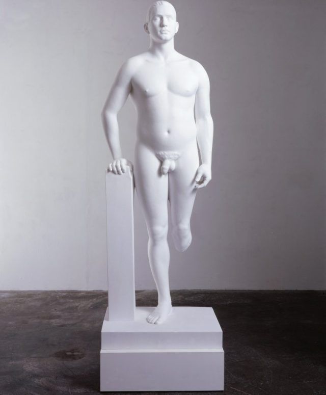 Jamie Gillespie Marc Quinn, 1999 Marble and plinth, 80h x 51d cm