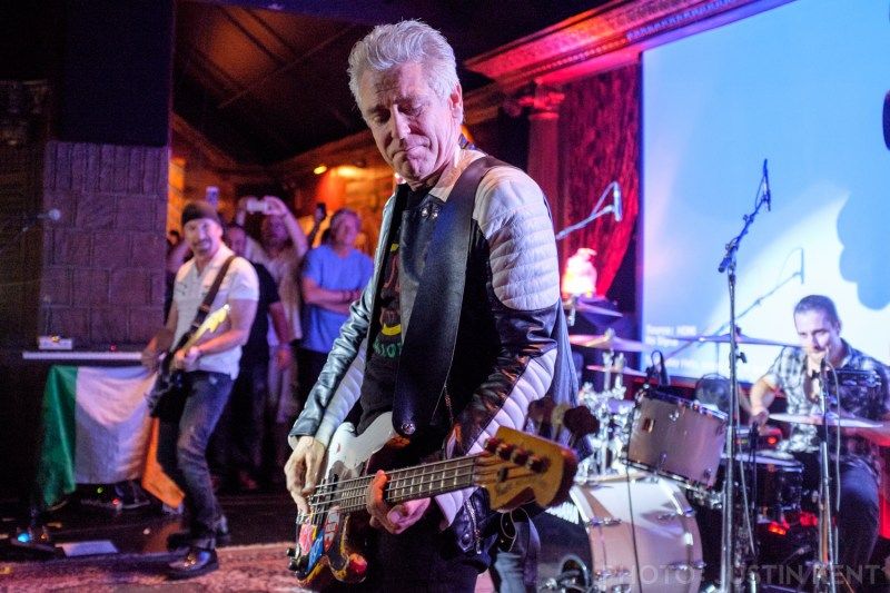 Adam Clayton and The Edge